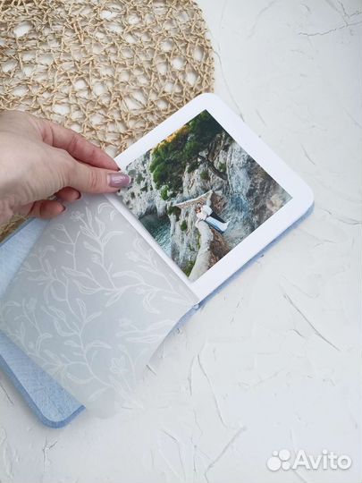 Фотоальбом в мини формате, ручная работа