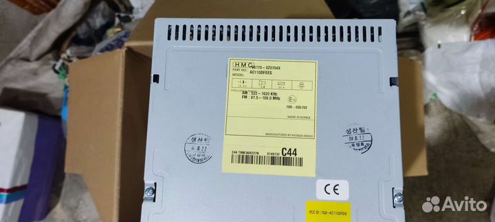 Штатная магнитола hyundai i40