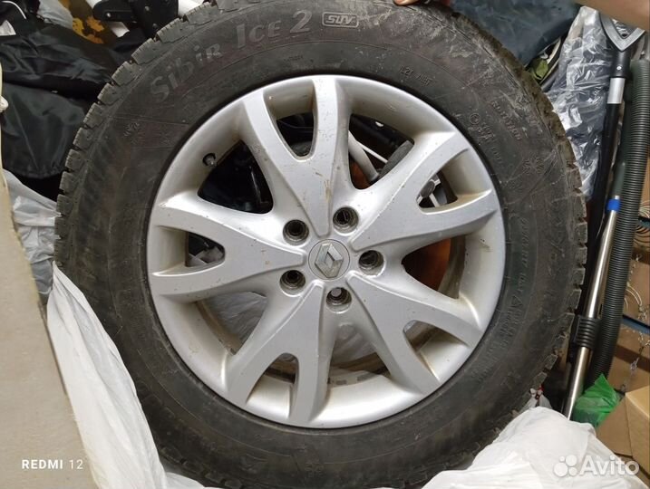 Колёса с дисками renault koleos 225/65 r17
