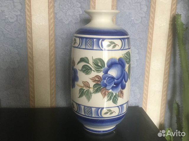 Ваза ручной росписи СССР