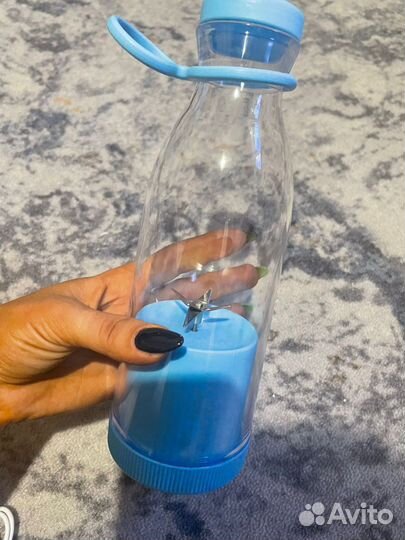 Портативный блендер mini juice 6 лезвий