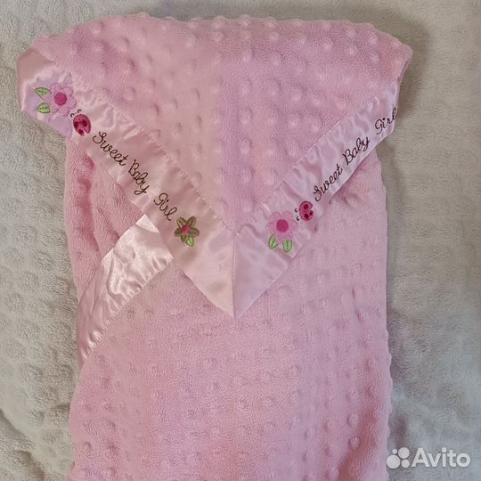 Детский пледик, конверт на выписку