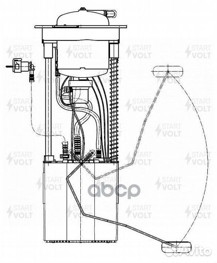 Модуль топливного насоса для а/м Audi Q5 (08)