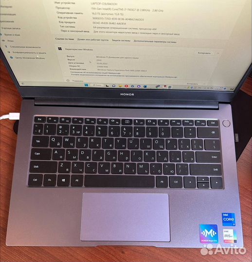 Ноутбук honor magicbook 14