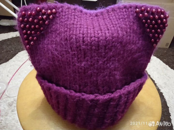 Шапка теплая