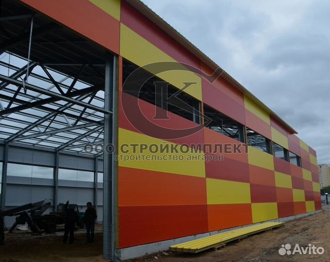 Ангары Зернохранилище и овощехранилище xc197