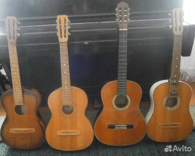 Гитара времен СССР и Самоучитель игры на гитаре