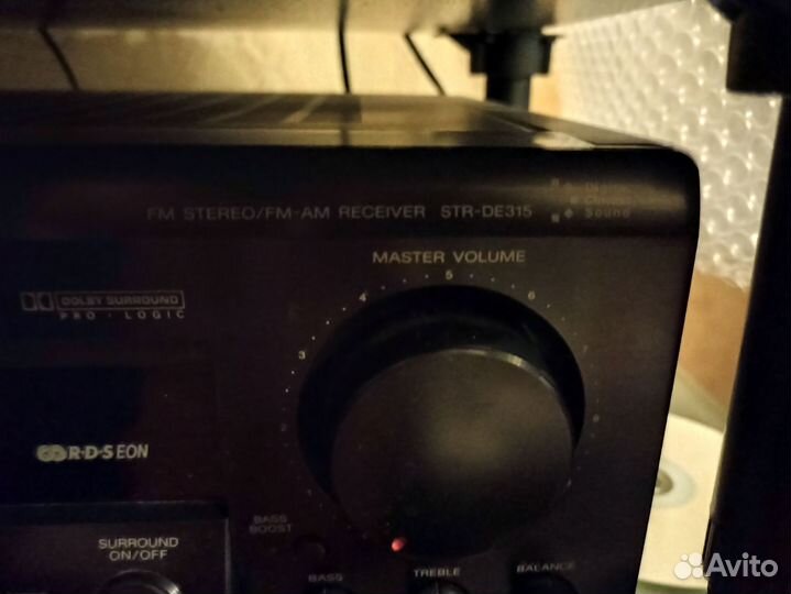 Усилитель/ресивер sony STR-DE315 в отл сост