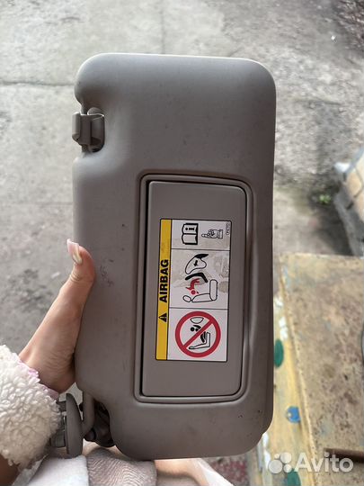 Козырек honda fit