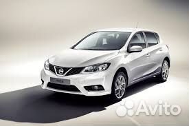 Стекло фары Nissan Tiida (Правое)