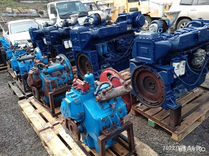 Двигатель судовой бу Weichai WD12C-380 -17с