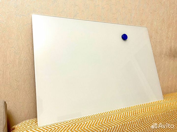 Доска магнитно-маркерная стеклянная 40x60 см