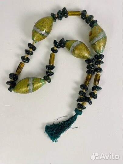 Пара подхватов для штор из Муранского стекла