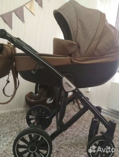 Коляска anex sport 2 в 1 discovery edition + Cybex