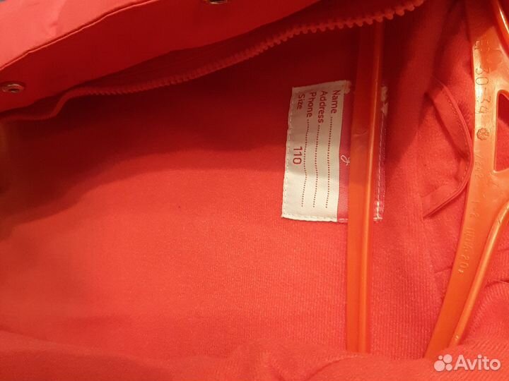 Пальто на синтепоне детское