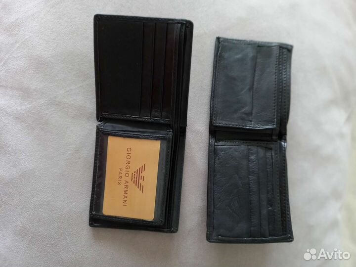 Кошелек мужской кожаный