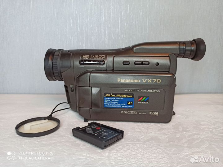 Видеокамера Panasonic VX 70 1998г рабочая