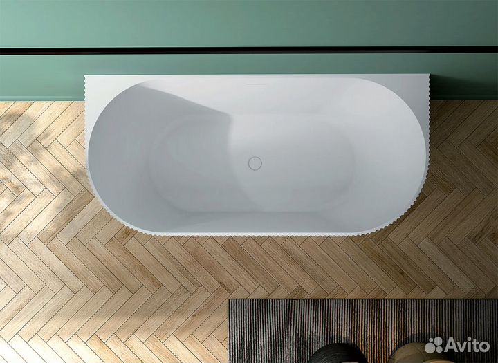 Акриловая ванна белая