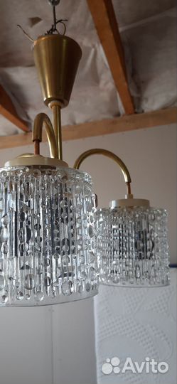 Люстра СССР хрусталь