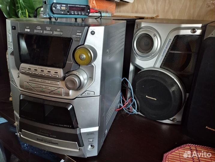Panasonic SA-AK 52 + MP3 плеер