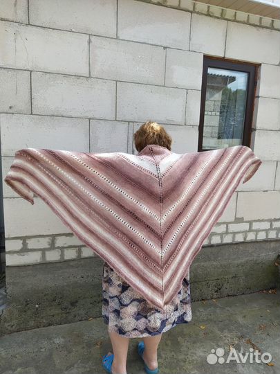 Шаль ручной работы