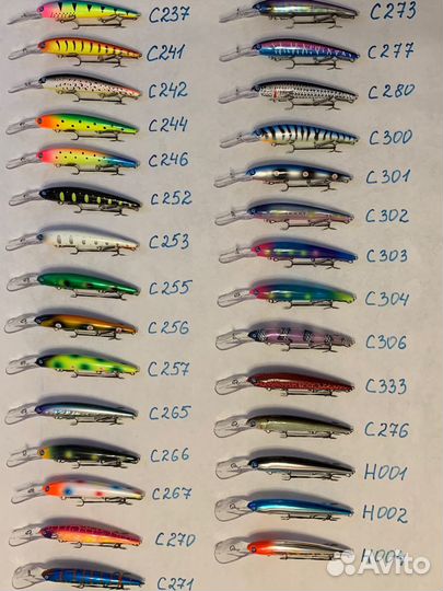 Воблер German GG Bandit 120мм 7-9м