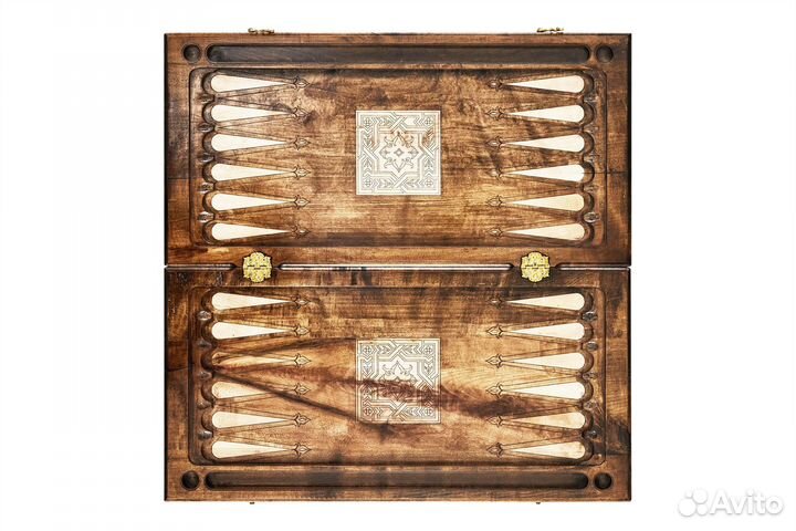 Нарды и шашки резные Узоры Армении 61 х 60 см бук Армения 62441