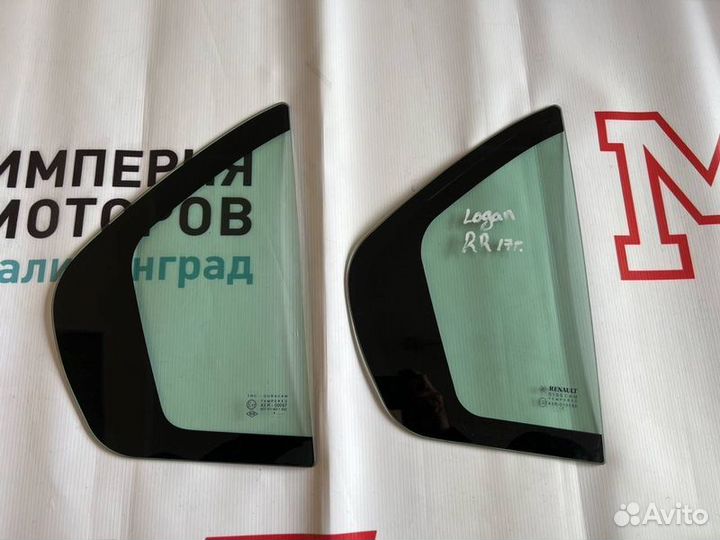 Форточка двери задняя правая Renault Logan II 1.6