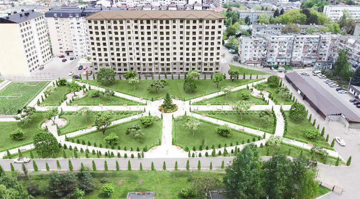 1-к. квартира, 49,4 м², 5/10 эт.