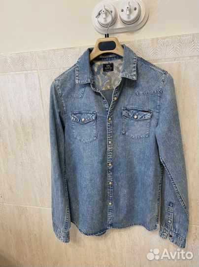 Джинсовая рубашка Scotch & Soda