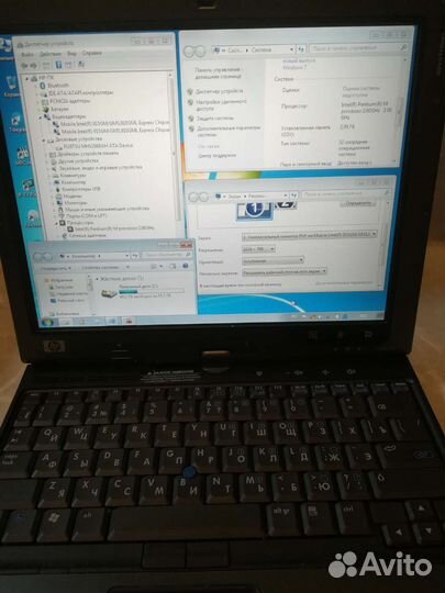 Ноутбук HP compaq TC 4200 с Ssd