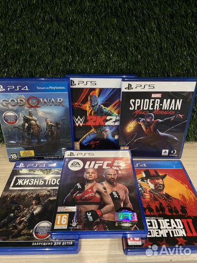 Диски PS5/PS4 Лицензия