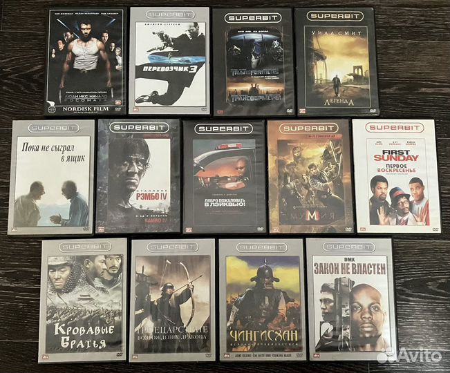 DVD диски лицензия Superbit