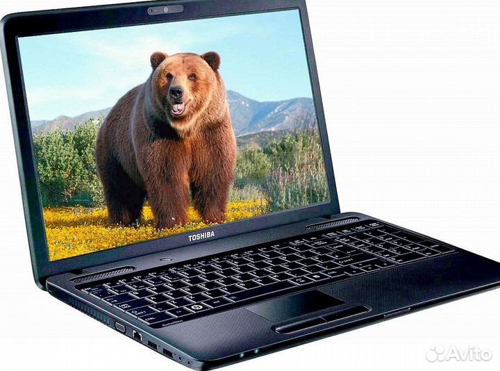 Toshiba C660 Ноутбук бу windows 7 2 ядра SSD 15.6