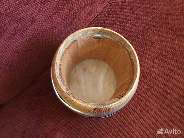 Горшочек деревянный