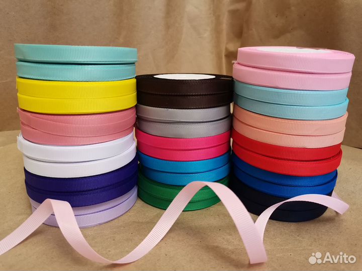 Лента атласная, репсовая и другие виды