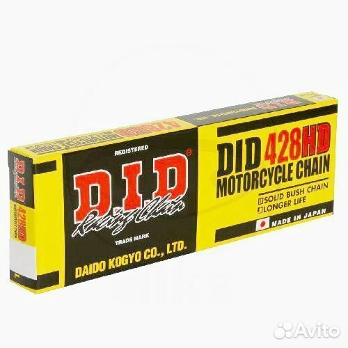 Цепь DID 428HD-134L для Stels Flex 250