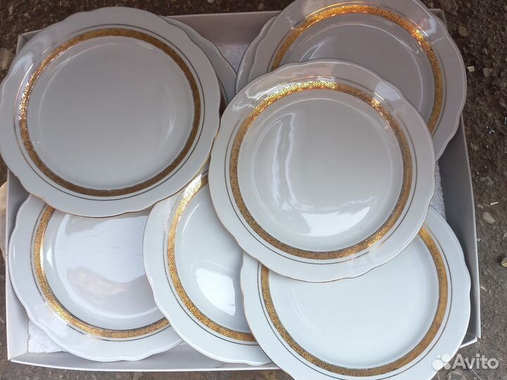 Тарелки блюдца лфз СССР 8 штук