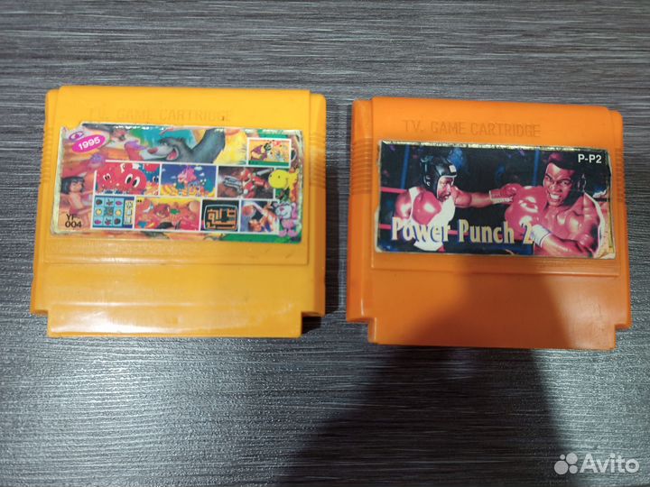 Картриджи для Денди TV Game из 90-х