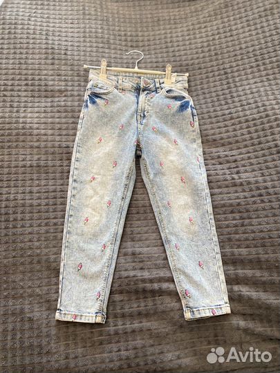 Джинсы для девочки 116