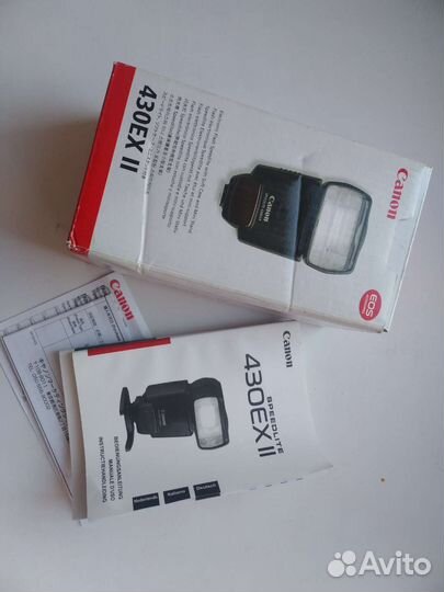 Вспышка canon speedlite 430 EX II
