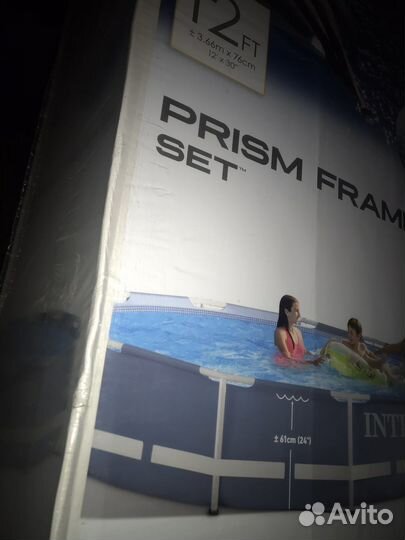 Каркасный бассейн intex