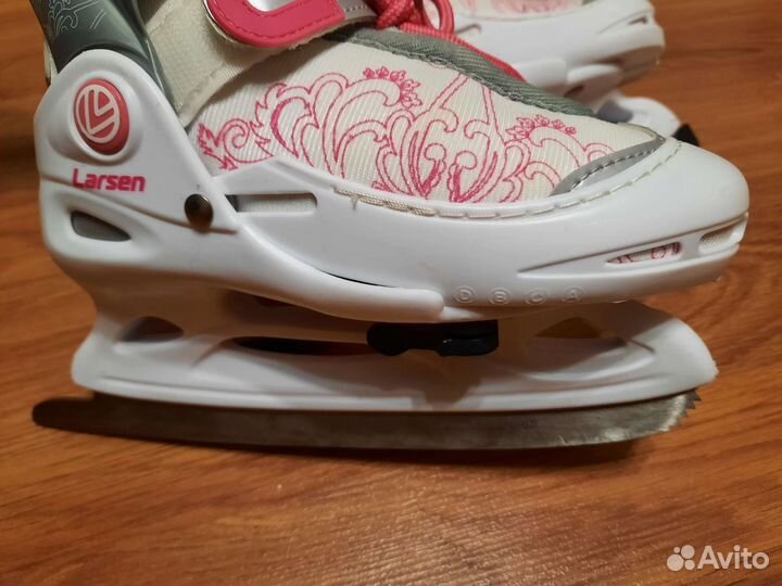 Коньки детские раздвижные larsen liberty р. 26-29