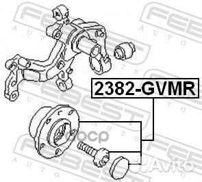 Ступица с подшипником audi A3/golf V 03- зад.(d