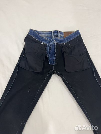 Стильные мужские утепленны джинсы