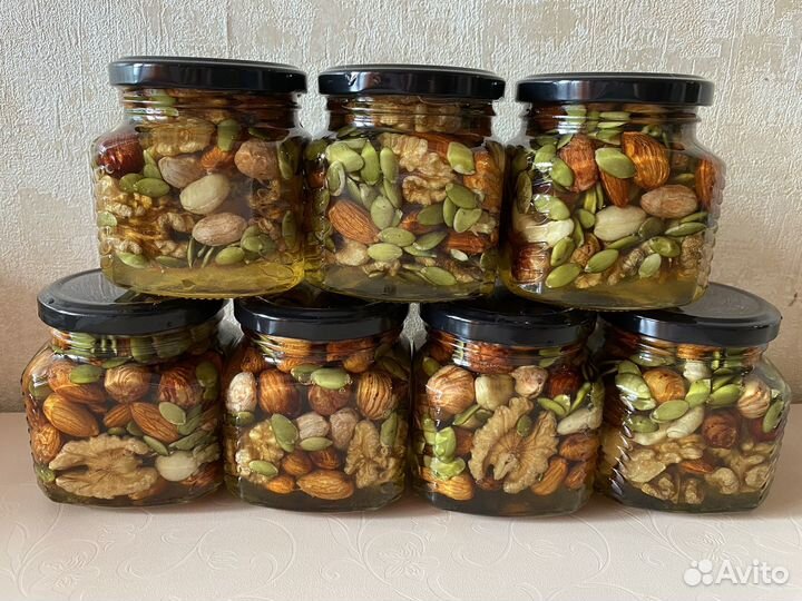 Орехи в меду