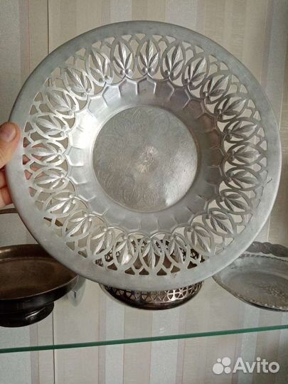 Сухарница, конфетницы, палочка для кофе СССР