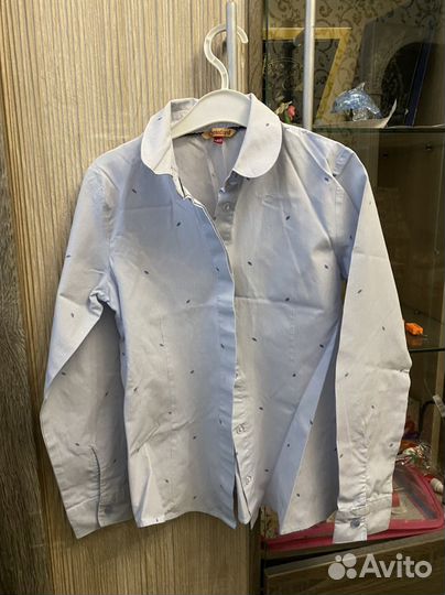 Рубашка школьная для девочки 140