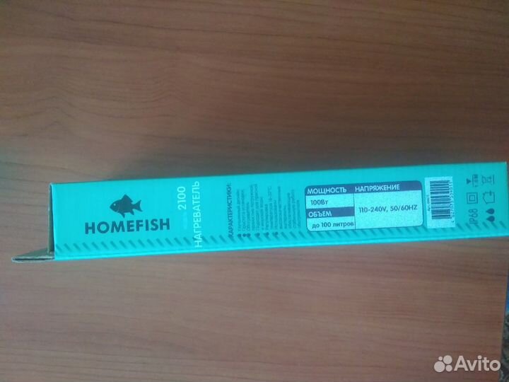 Нагреватель homefish для аквариума