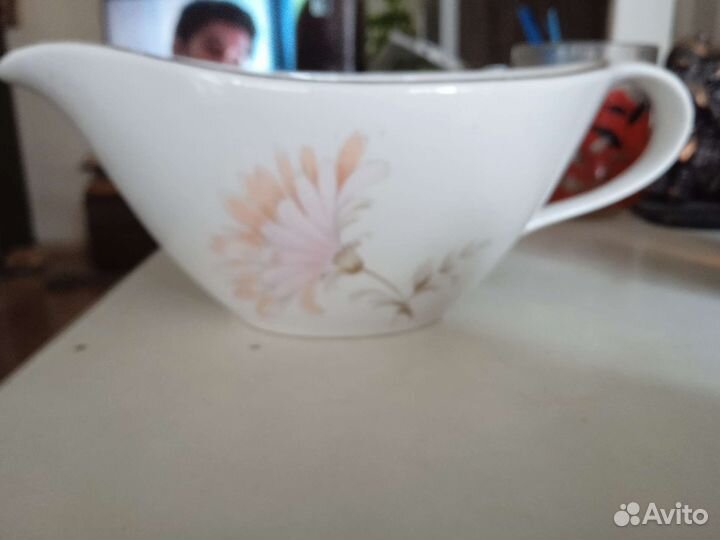 Соусник фарфоровый СССР южноуральск